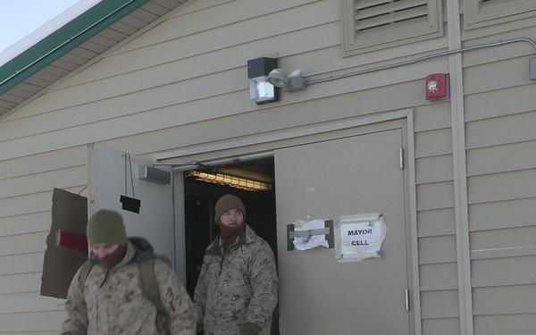 U.S. Navy Corpsmen conduct simulated casualty evacuation during ARCTIC EDGE 2026