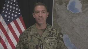 CENTCOM Commander Provides Operational Update