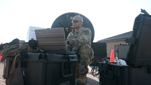 156th CRG at Sentry South 26-2- Setup