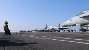 USS Abraham Lincoln supports Operation Epic Fury