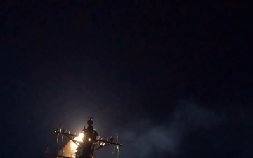 USS Bainbridge (DDG-96) supports Operation Epic Fury