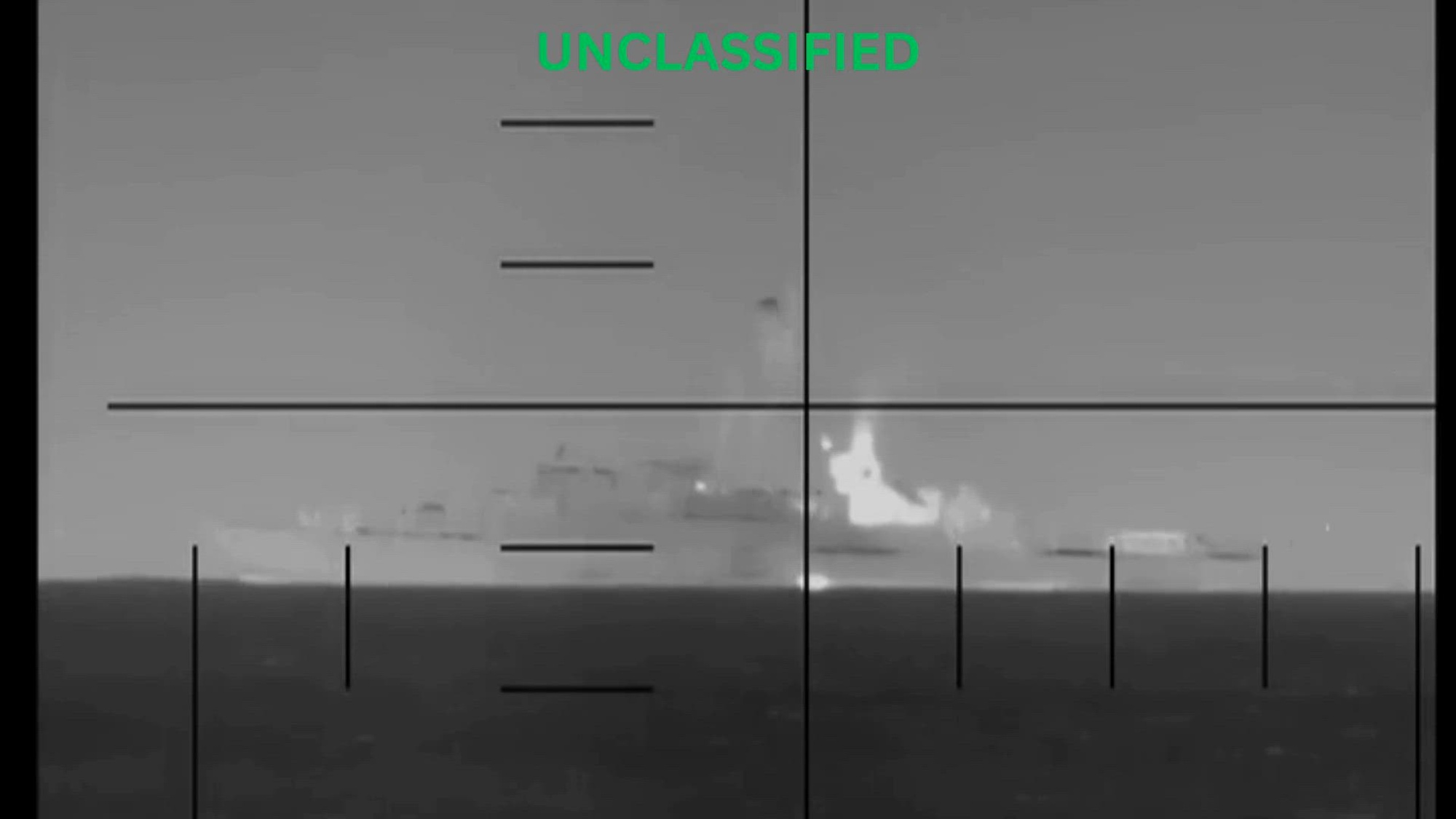 B-Roll displaying CENTCOM operations in the Indian Ocean in support of Operation Epic Fury.