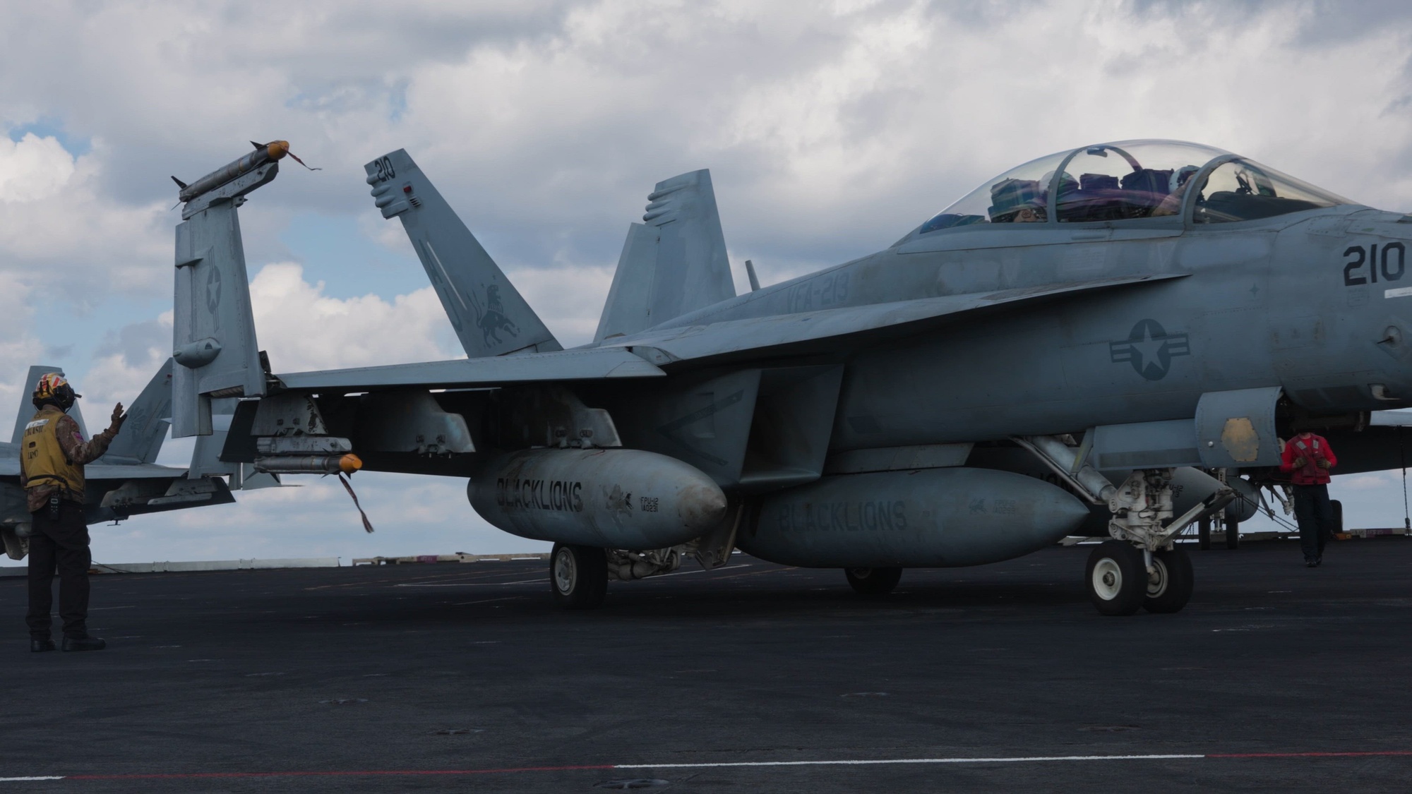 USS Gerald R. Ford, the world’s largest aircraft carrier, conducts flight operations in support of Operation Epic Fury in the Eastern Mediterranean Sea, March 2, 2026. (U.S. Navy video)