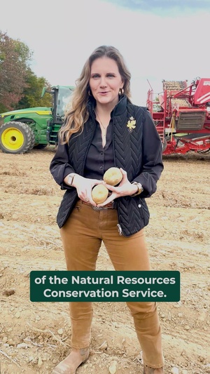 Dishin' the Dirt: Potato Farmers "Thankful" for NRCS Energy Efficient Spud Storage