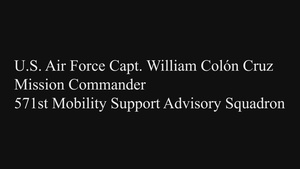 U.S. Air Force Capt. William Colón Cruz - Rope and Rescue Training