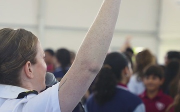 135th Army Band Performs at Balboa Academy