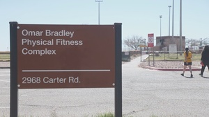 Soldiers in the Army Recovery Care Program compete in a shot put and discus