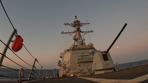 USS Thomas Hudner supports Operation Epic Fury
