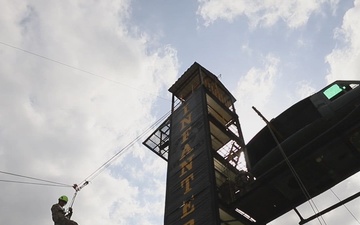 U.S. Airmen train Rope and Rescue at Vasco Nunez de Balboa