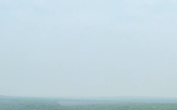 Blackhawk flight over Maine