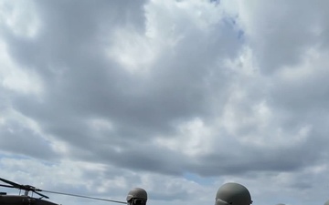 146 AES flying in multiple aircrafts for Medevac exercise