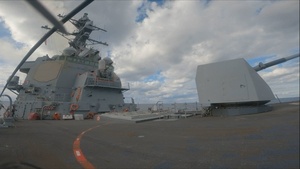 USS Bulkeley (DDG 84) supports Operation Epic Fury