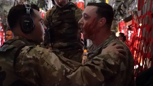 146 AES conductsaeromedical evacuation exercise with 139 AW C-130 Hercules, Missouri ANG