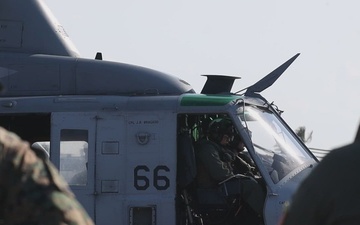 U.S. Marines with HMLA- 269 conduct a flight operation during MAG-29 DAO Exercise