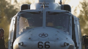 U.S. Marines with HMLA- 269 conduct a flight operation during MAG-29 DAO Exercise