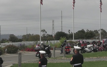 B-Roll: MGySgt Juan Valdez’s Funeral Service at Miramar National Cemetery
