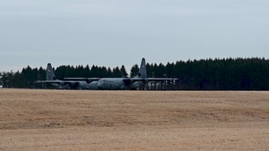 Aircraft take off for Airborne 26