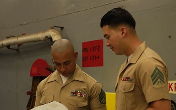 B-Roll: Task Force Ashland Conducts Lance Corporal Seminar Underway