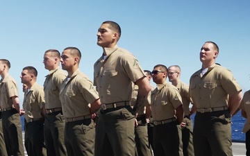 B-Roll: Task Force Ashland Conducts Lance Corporal Seminar Underway