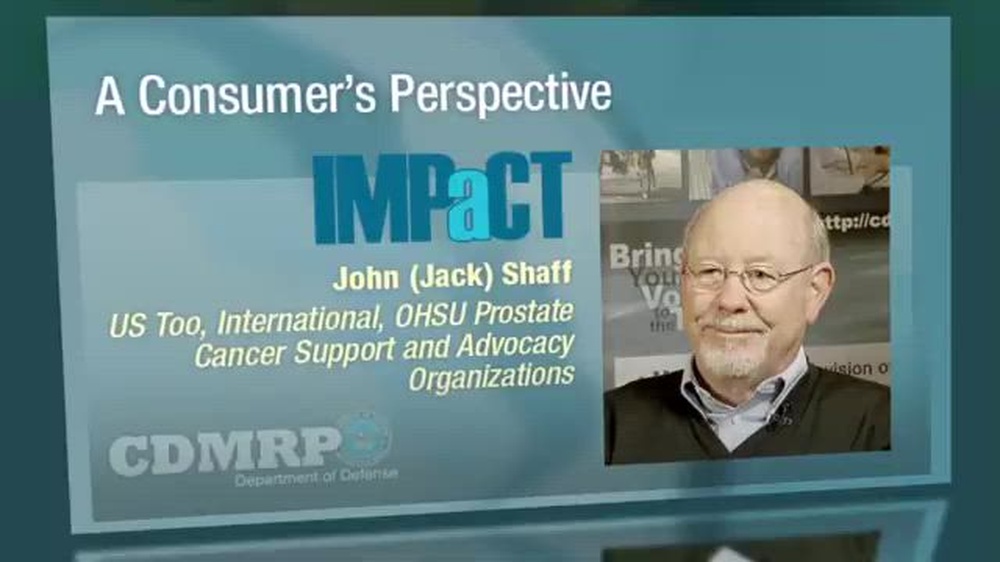 DVIDS - Video - Jack Shaff: A Prostate Cancer Consumer's Perspective
