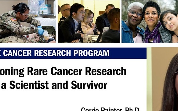 Championing Rare Cancer Research as a Scientist and Survivor - Corrie Painter, Ph.D.