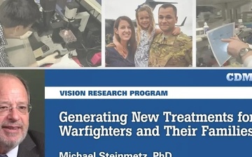 Generating New Treatments for Warfighters and Their Families