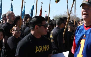 Grip and grit: Iron Soldiers clash during tug of war