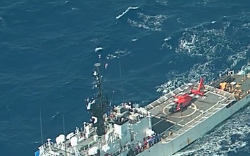 Coast Guard medevacs man from cargo ship 100 miles off Kauai
