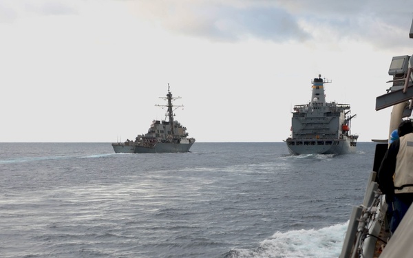 USS Gonzalez (DDG 66) Underway Replenishment Feature Video