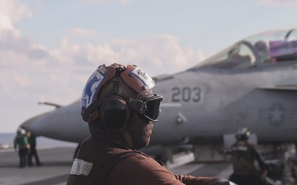 USS Gerald R. Ford supports Operation Epic Fury