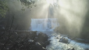 Aerial View of McCloud Falls