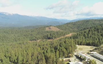 Aerial View of Trinity Helibase