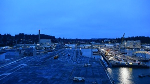 Nimitz Departs Bremerton
