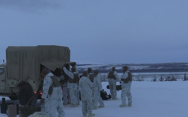 US Marines conduct OP6 Stinger live-fire exercise during ARCTIC EDGE 2026