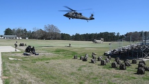 137th Special Operations Medical Group conduct casualty training with a UH-60 Black Hawk during Sentry South 26-2