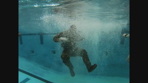 Combat Water Survival Training (B-Roll)