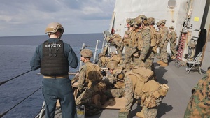 31st MEU | Live-Fire deck shoot aboard the USS New Orleans (LPD-18)