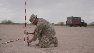 B-roll: US Soldiers emplace a Kenya howitzer during Justified Accord 2026