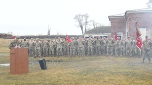 B-roll: 103rd BEB Deactivation Ceremony