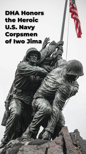 Honoring the heroic U.S. Navy Corpsmen of Iwo Jima