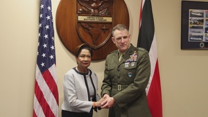 Trinidad and Tobago's Prime Minister visits SOUTHCOM