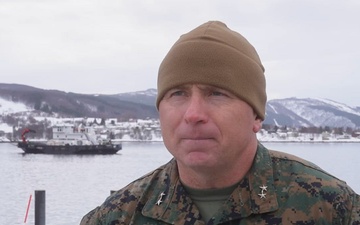 CORE26 | U.S. Marine Maj. Gen. Joseph Sullivan Discusses the Purpose of Exercise Cold Response 26
