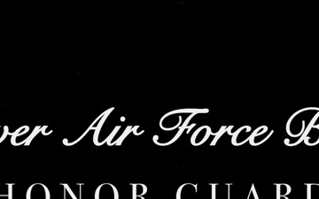 Dover AFB Honor Guard: Initial training