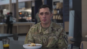 SPC Gallagher on 42 Bistro