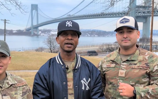 New York Air National Guard  – New York Yankees Shout-Out (2)