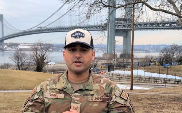 Tech. Sgt. Gilberto Perez - New York Yankees Shout Out