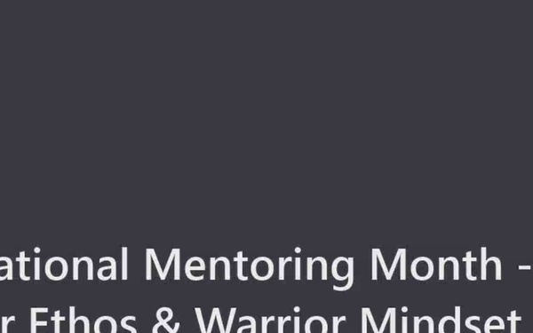 Warrior Ethos &amp; Warrior Mindset Mentoring