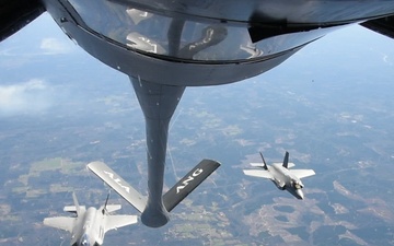 117th Air Refueling Wing KC-135R b-roll