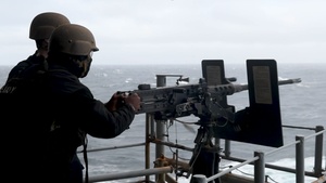 Nimitz Conducts Live-Fire Drill B-Roll