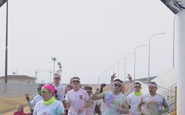 Marine Corps Total Fitness 5K Color Run, Marine Corps Air Station Iwakuni, Japan 2026 (B-Roll)